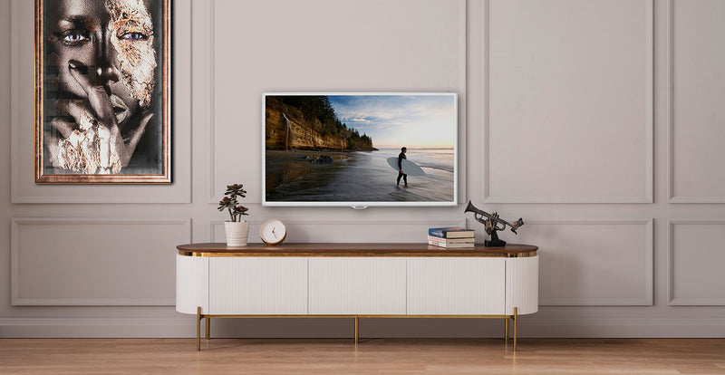 Tesla Gold Ekru Tv Ünitesi