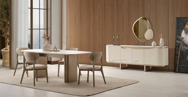 Calista Bronz Yemek Odası