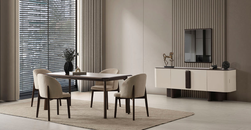 Truva Black Yemek Odası