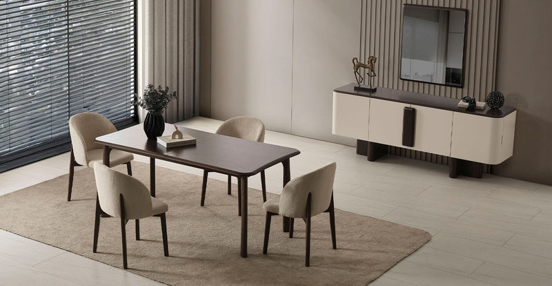 Truva Black Yemek Odası