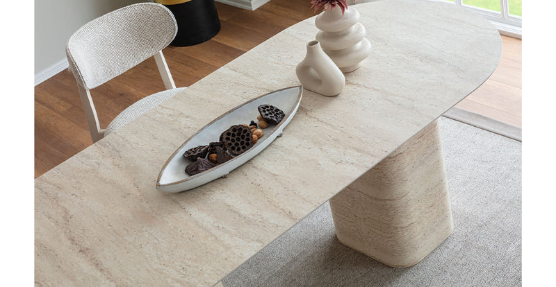 Soft Traverten Masa Takımı