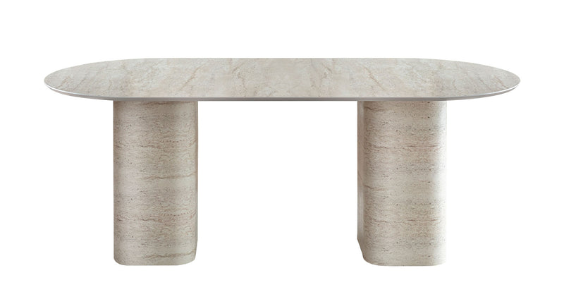 Soft Traverten Masa Takımı